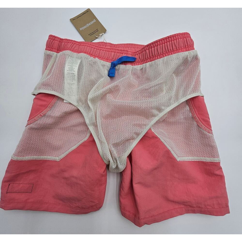 Patagonia Boys XL (14) - 5"  Baggies Lined Shorts - Afternoon Pink - Picture 4 of 7